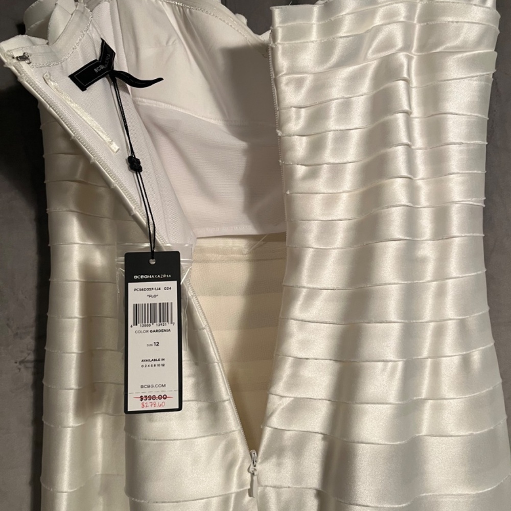 BCBGMaxAzria “Flo” full length dress, size 12 - Picture 4 of 15